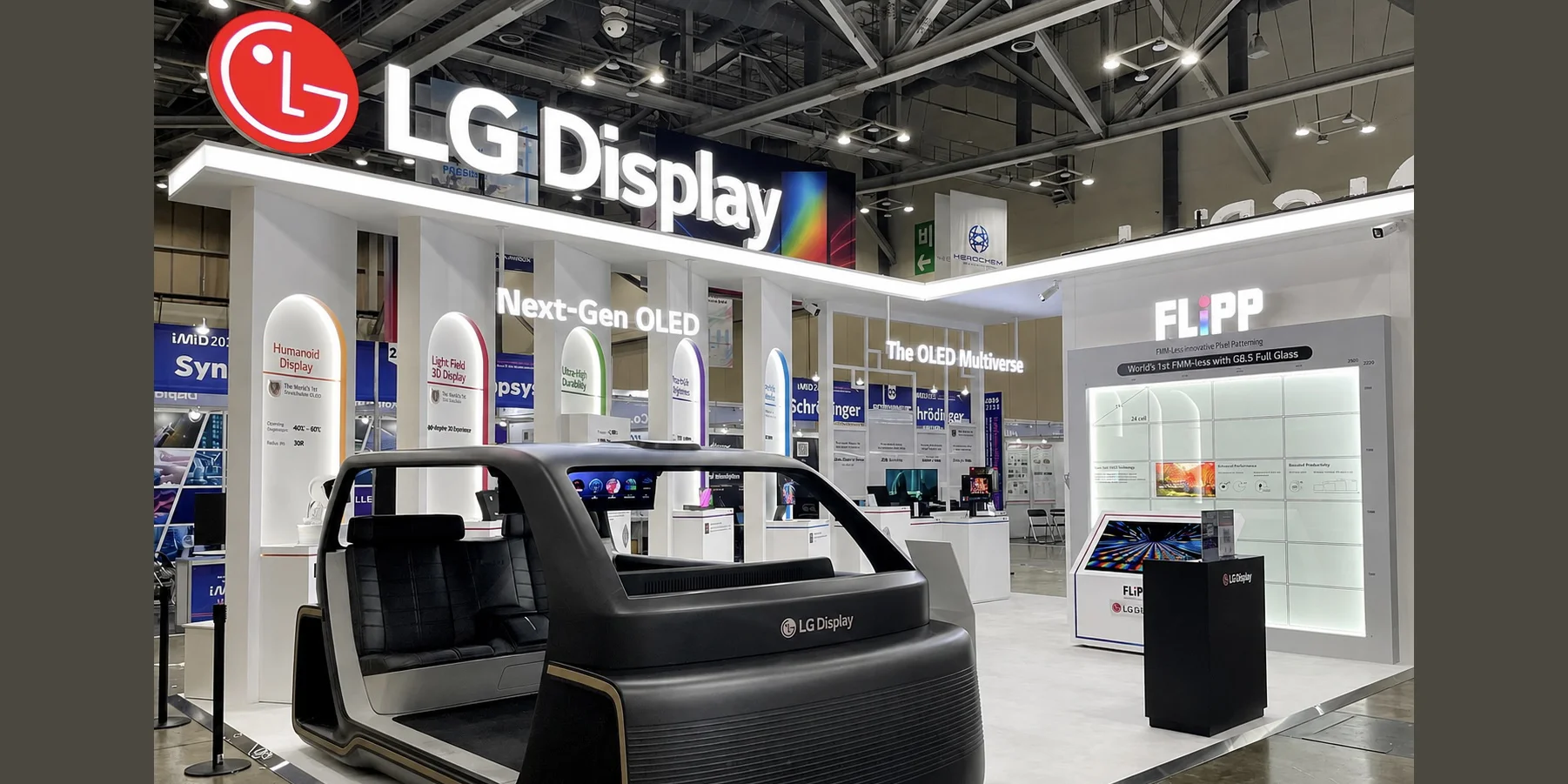 FLiPP de LG Display: OLED 1,6 veces más brillantes