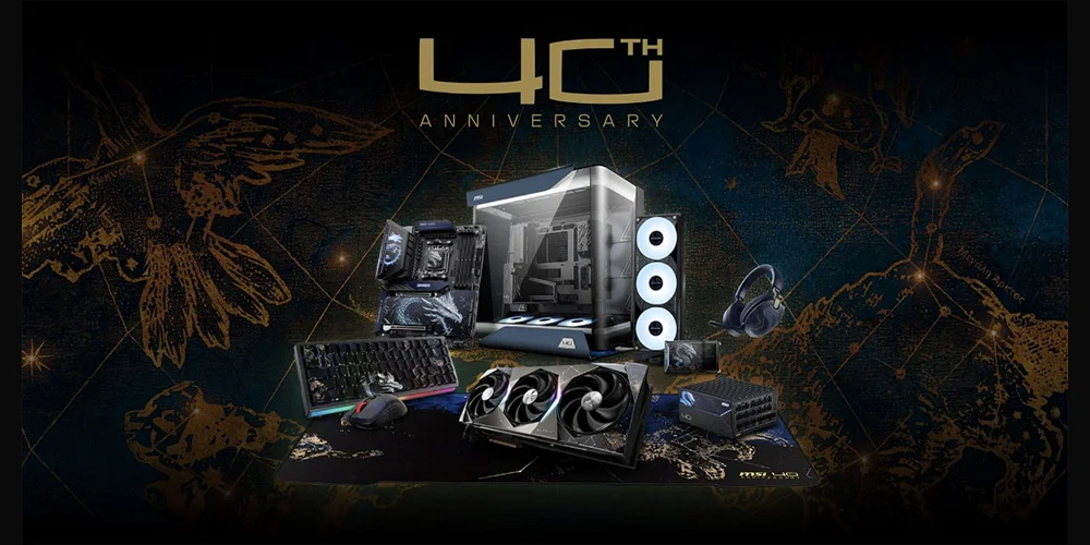 MSI celebra su 40º aniversario con la DRACO EPIC EDITION, una línea de productos exclusivos